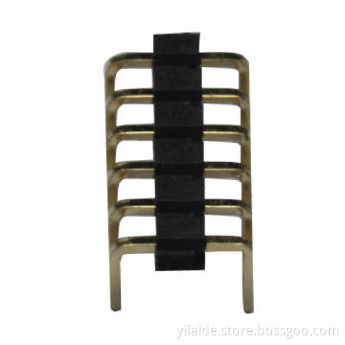 2.0 Pin Header, Tin Gold Flash NY6T/LCP, Packing in Box